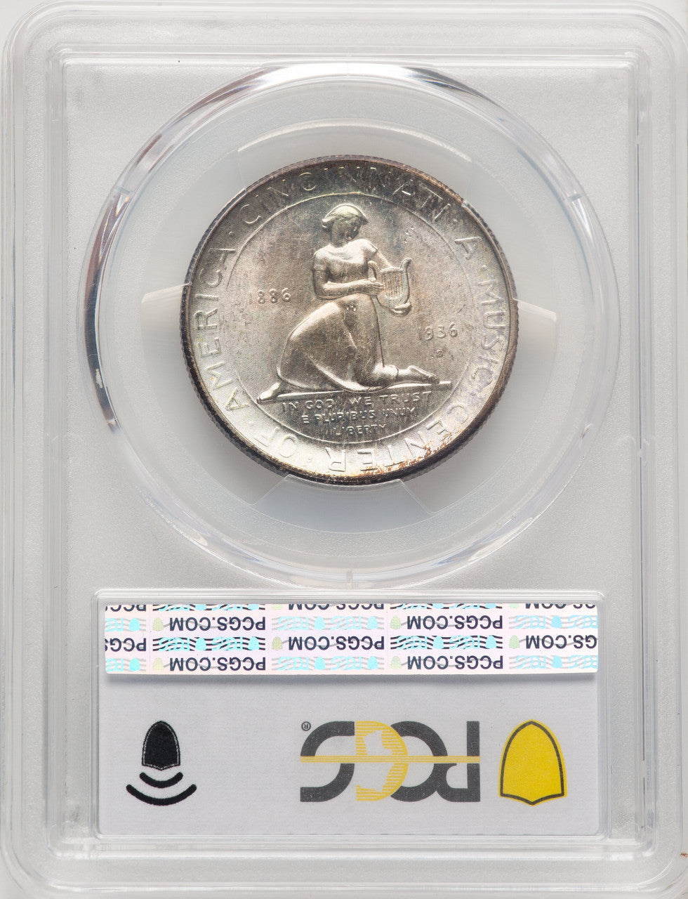 1936-S 50C Cincinnati Commemorative Silver PCGS MS67 (775242024)