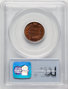 1886 1C Type Two RD Indian Cent PCGS MS64