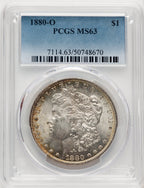 1880-O Morgan Dollar PCGS MS63 (774770072)