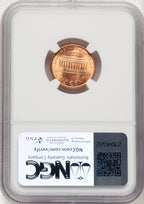 1995 1C DBL DIE RD Lincoln Cent NGC MS69 (774851007)