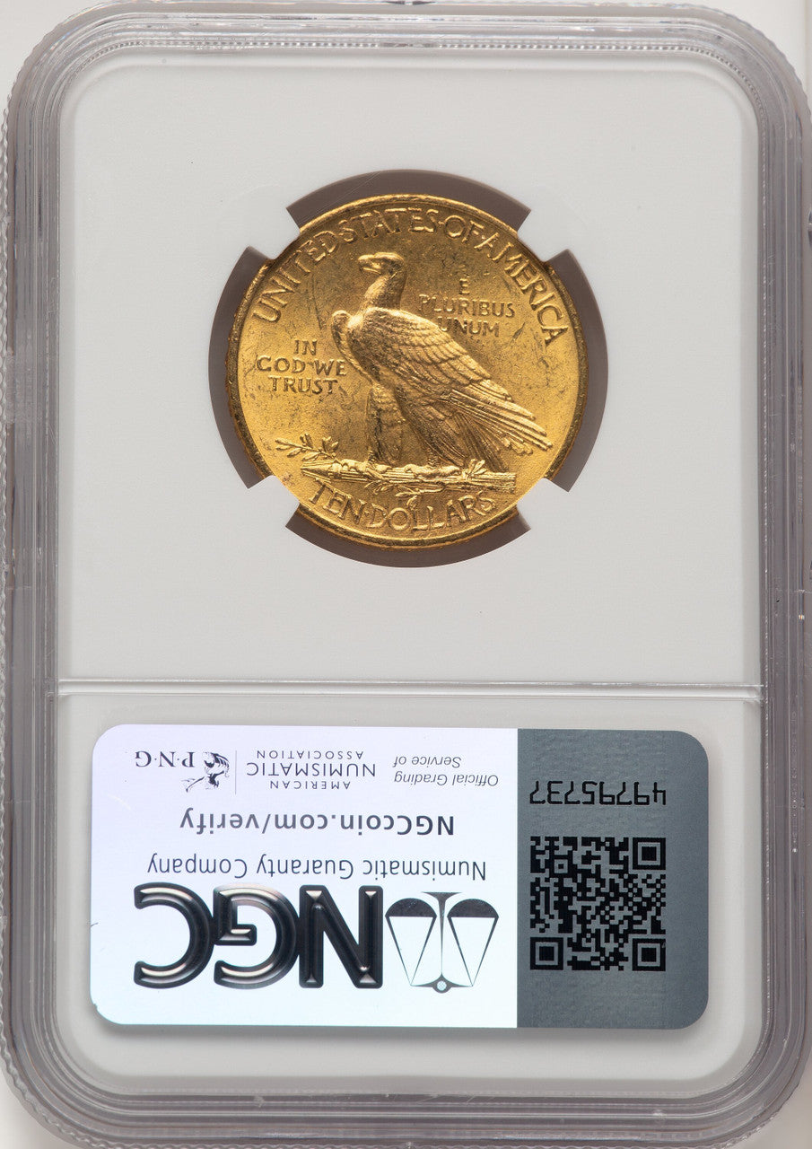 1909 $10 Indian Eagle NGC MS64 (774652027)