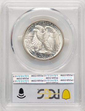 1939-D 50C Walking Liberty Half Dollar PCGS MS67 (774652011)