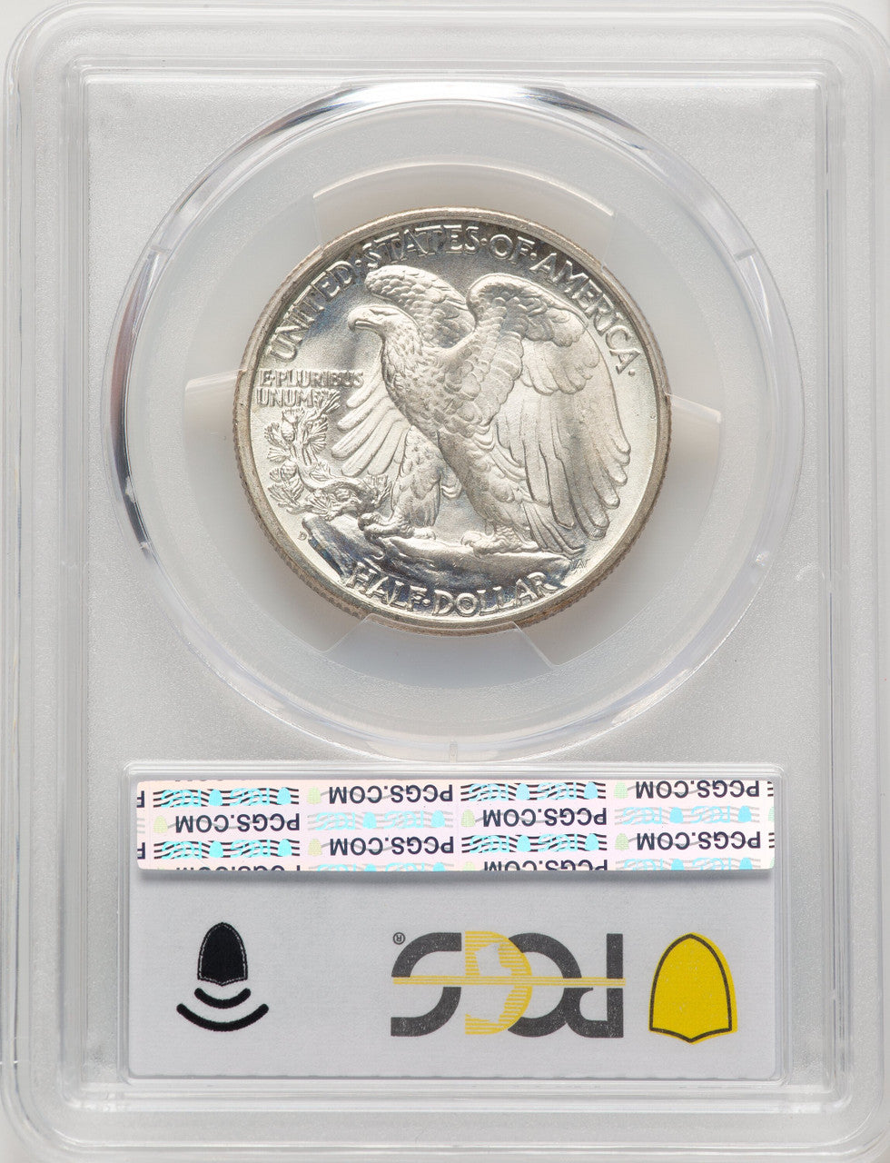 1939-D 50C Walking Liberty Half Dollar PCGS MS67 (774652011)