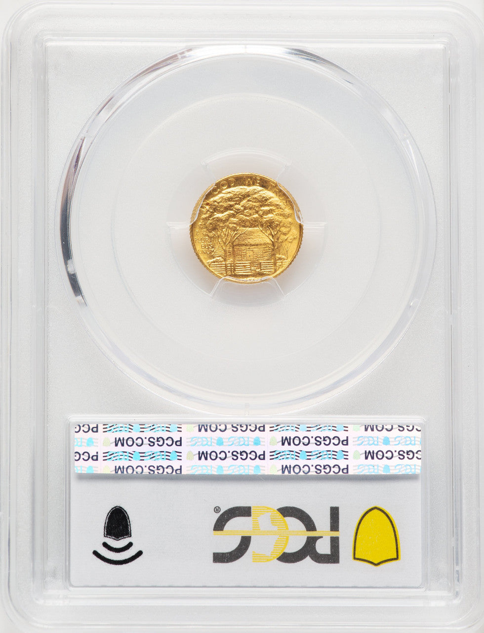 1922 G$1 Grant No Star Commemorative Gold PCGS MS65