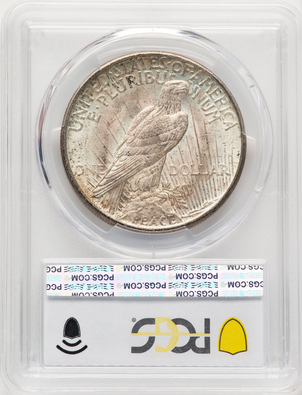 1921 Peace Peace Dollar PCGS MS63+