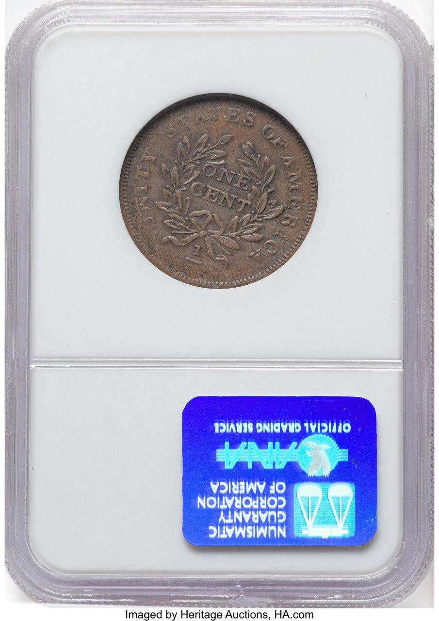 1783 Washington Unity States Cent BN Colonials NGC MS61