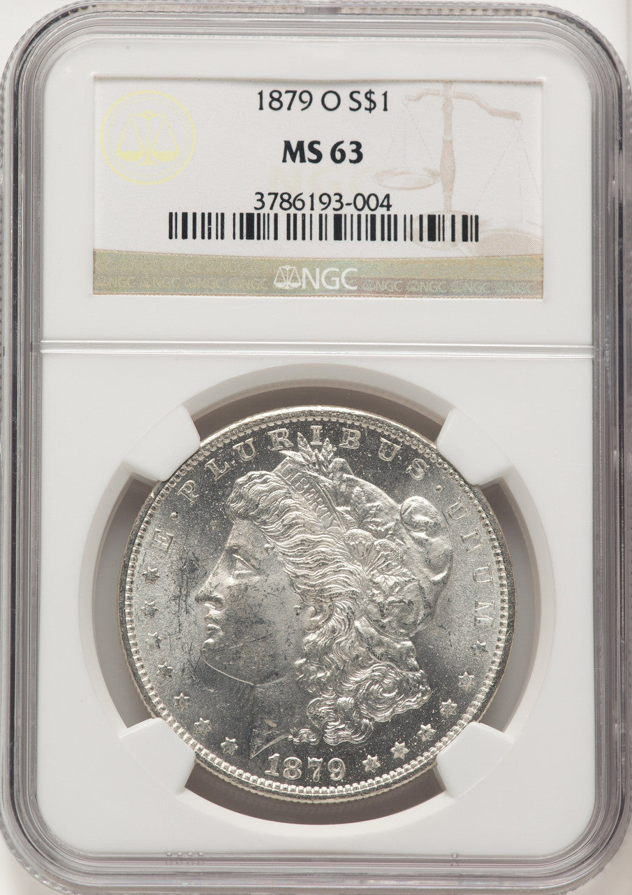 1879-O Morgan Dollar NGC MS63