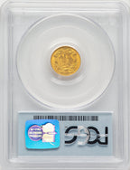 1855 G$1 Type Two Gold Dollar PCGS MS63 (520492038)