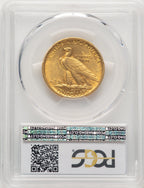 1907 $10 No Motto Indian Eagle PCGS AU58