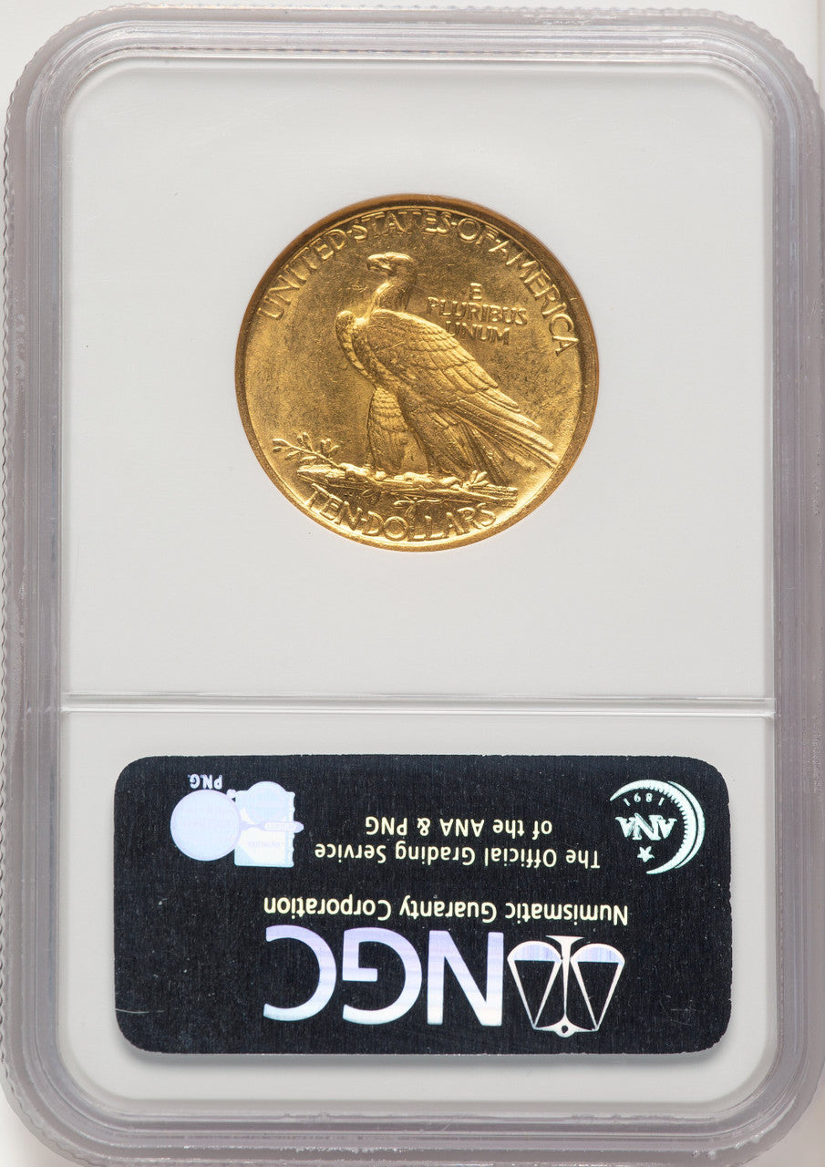1907 $10 No Motto Indian Eagle NGC MS62 (507166066)