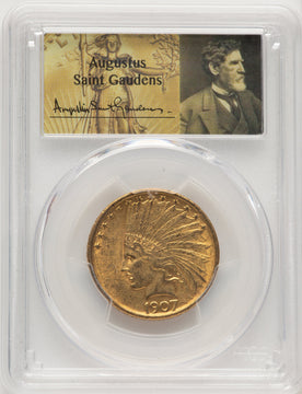 1907 $10 No Motto Indian Eagle PCGS MS61 (774896002)