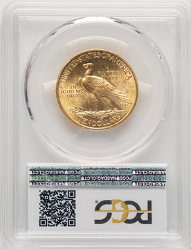 1910 $10 Blue Gradient Indian Eagle PCGS MS62 (774654042)
