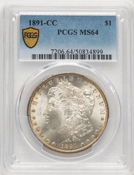 1891-CC Morgan Dollar PCGS MS64 (774710014)