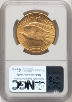 1912 $20 Saint-Gaudens Double Eagle NGC MS62 (572320069)