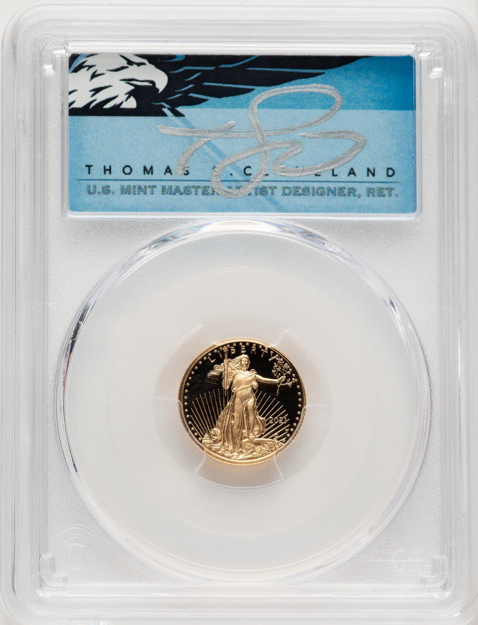 Gold American Eagle FS Thomas Cleveland Art Deco NGC PF70
