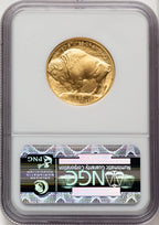 2008-W $25 Half-Ounce Gold Buffalo NGC MS70 (775333038)