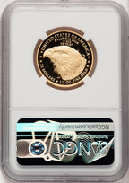 2021-W G$25 Half Ounce Gold Eagle Type Two First Strike FR Jennie Norris NGC PF70