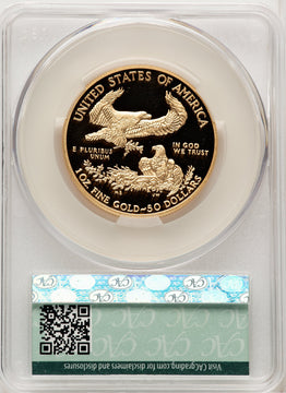 2015-W One-Ounce Gold Eagle CACG PR70