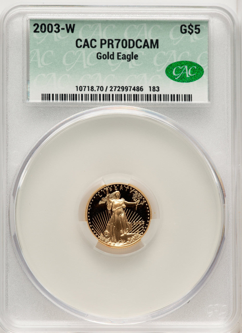 Gold American Eagle NGC PF70 (520203084)