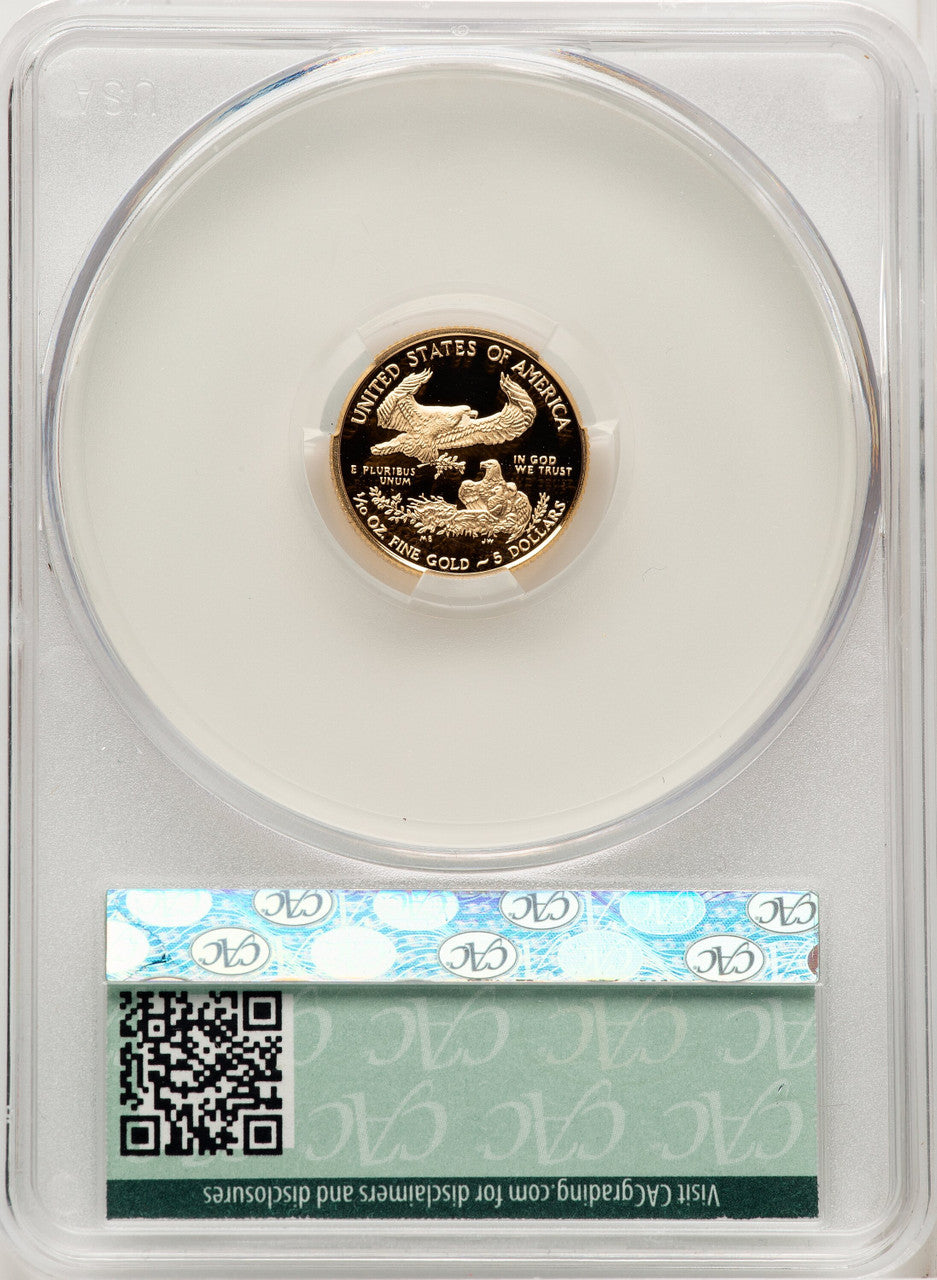 2018-W Gold American Eagle 4-Coin Set First Delivery CACG PR70