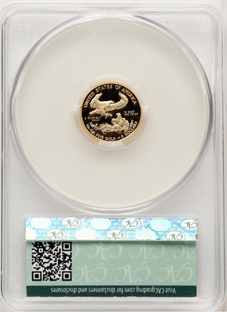 2017-W Gold American Eagle 4-Coin Set First Delivery CACG PR70