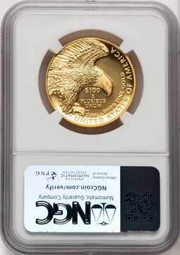 2019-W $100 American Liberty High Relief Red Book NGC MS70