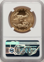 2017-W $50 Gold Eagle Burnished Ed Moy NGC MS70