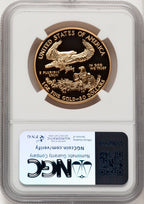 2002-W $50 One-Ounce Gold Eagle Brown Label NGC PF70 (774207004)