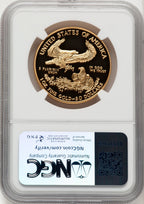 2006-W $50 One-Ounce Gold Eagle 20th Anniversary Brown Label NGC PF70 (771183005)