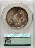 1925-S Peace Dollar CACG MS64
