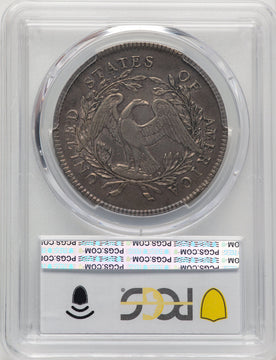 1795 Flowing Hair Three Leaves Early Dollar PCGS XF40