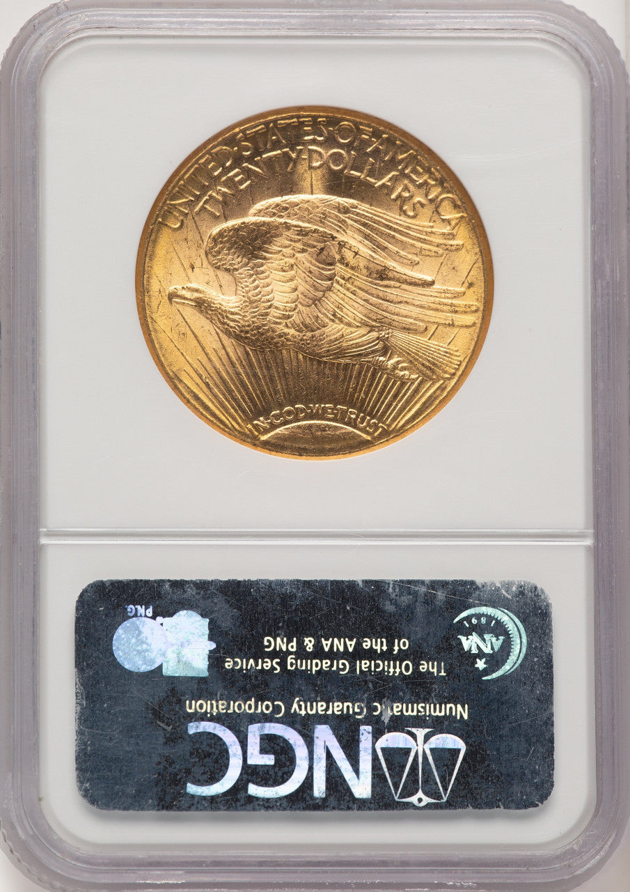 1924-S $20 Saint-Gaudens Double Eagle NGC MS65