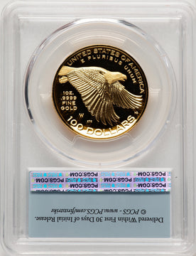 2017-W $100 American Liberty High Relief FS PCGS PR70