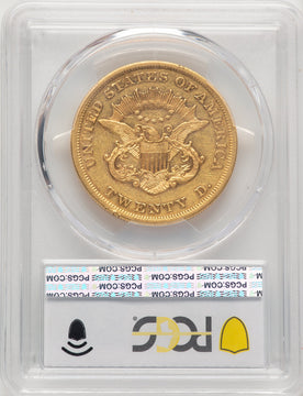 1863 $20 Liberty Double Eagle PCGS XF40
