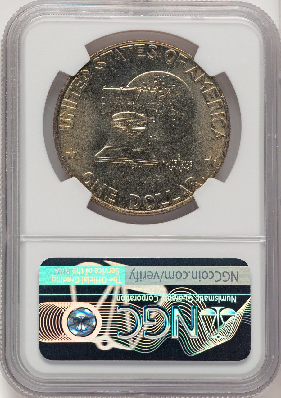 1976 $1 T1 Eisenhower Dollar NGC MS66 (776022004)
