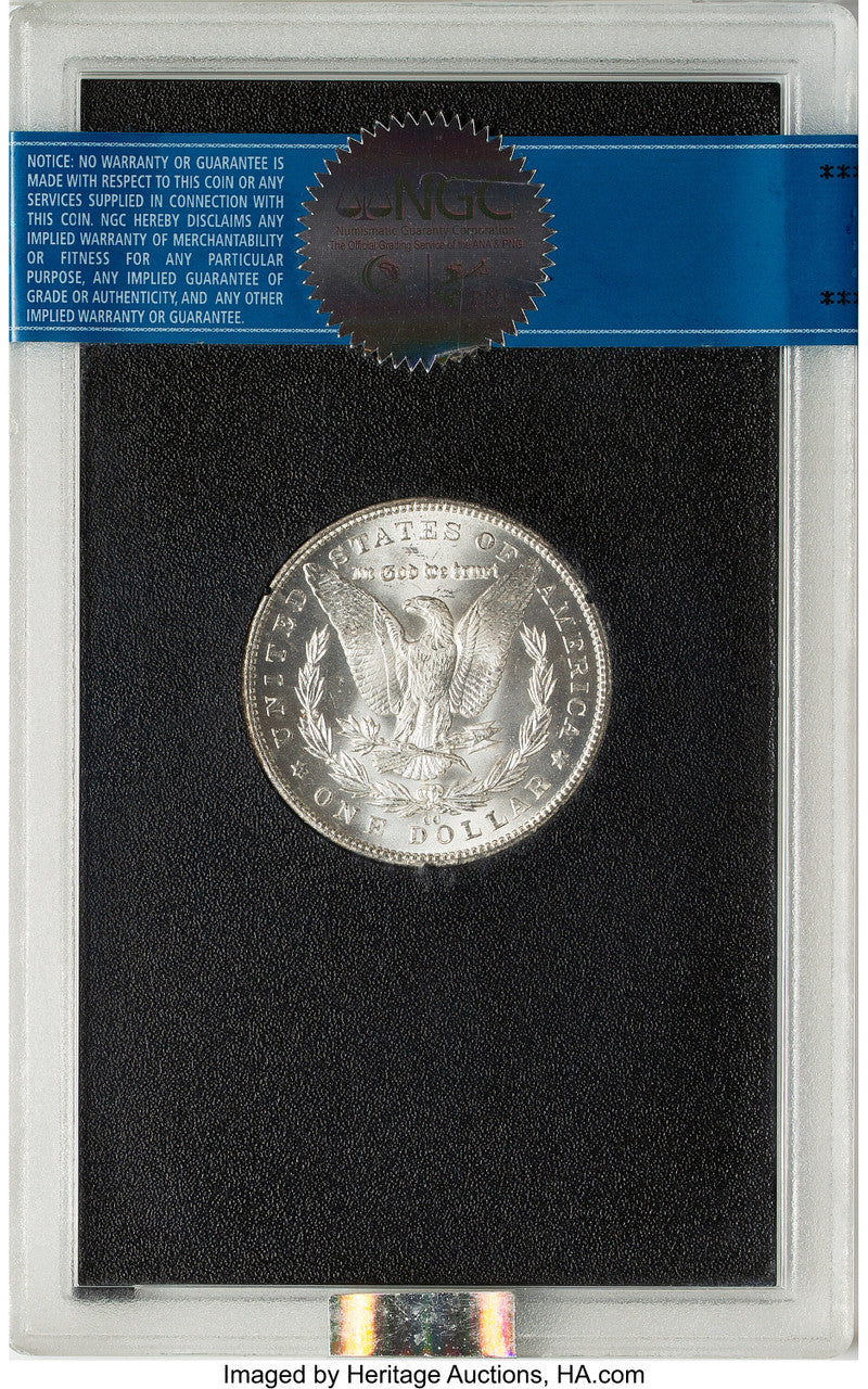 1884-CC GSA Hoard CAC Morgan Dollar NGC MS65