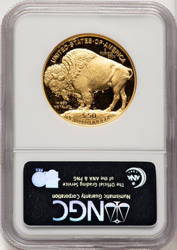 2006-W 1 Oz Gold Buffalo First Strike NGC PF70