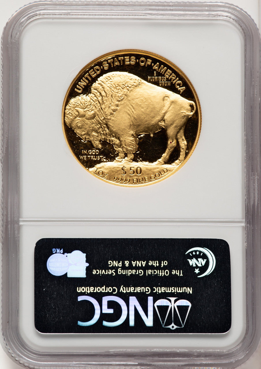 2006-W 1 Oz Gold Buffalo First Strike NGC PF70