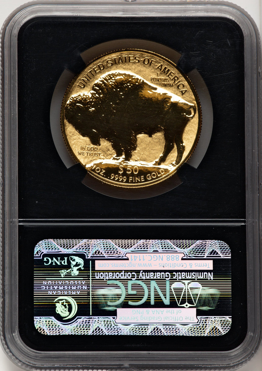 2013-W 1 Oz Gold Buffalo Reverse Proof ER  NGC PF70