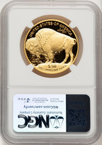 2018-W One-Ounce Gold Buffalo NGC PF70