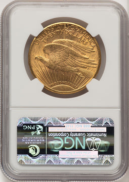 1908-S $20 Saint-Gaudens Double Eagle NGC MS61 (910583006)