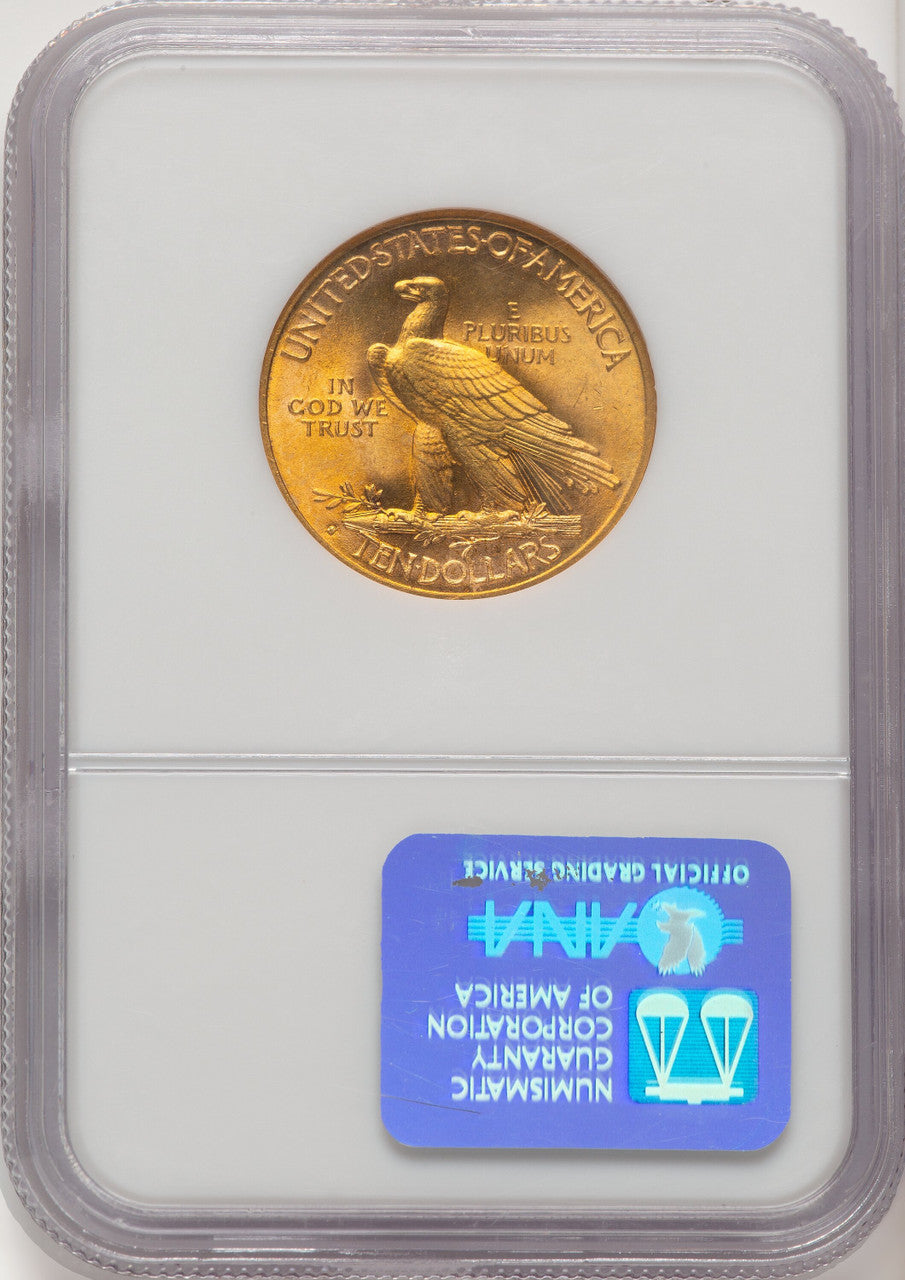 1916-S $10 Indian Eagle NGC MS65