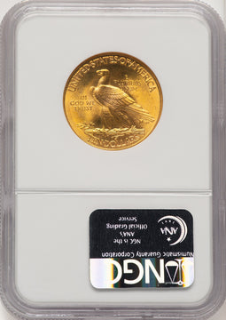 1911 $10 Indian Eagle NGC MS66 (520492041)