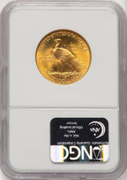 1911 $10 Indian Eagle NGC MS66 (520492041)
