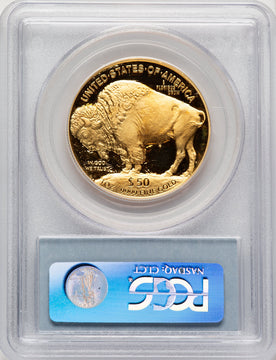 2006-W $50 One-Ounce Gold Buffalo .9999 Fine Gold PCGS PR70
