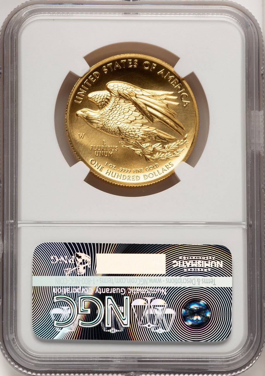 2015-W $100 American Liberty High Relief NGC MS70