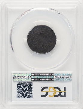 1793 1/2 C C-3 BN Half Cent PCGS G6