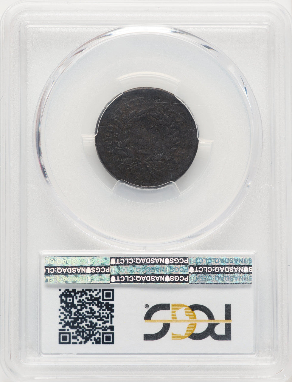 1793 1/2 C C-3 BN Half Cent PCGS G6