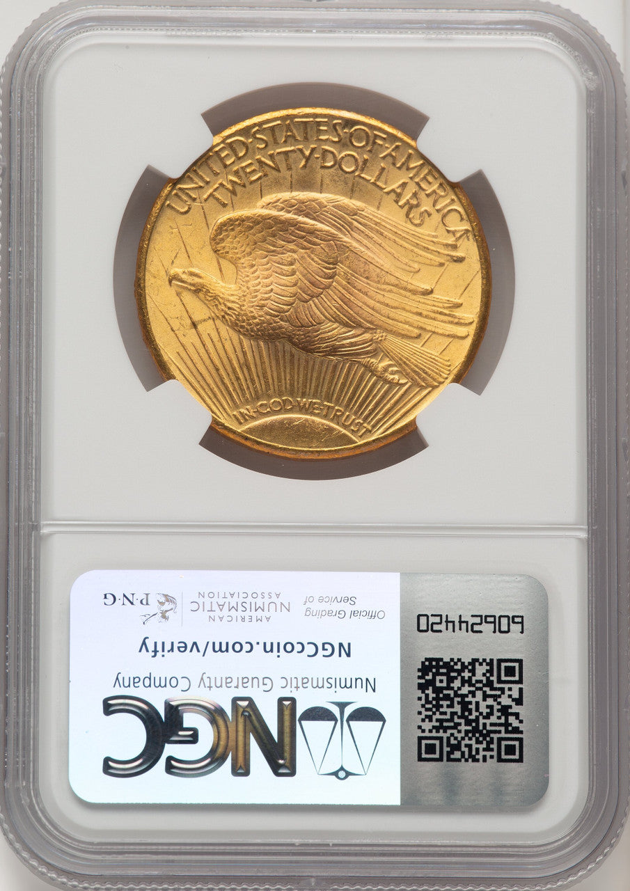 1927 $20 Saint-Gaudens Double Eagle NGC MS65+ (774687093)