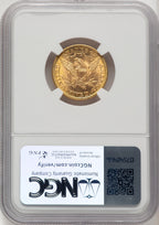 1901 $5 Liberty Half Eagle NGC MS65 (775116025)